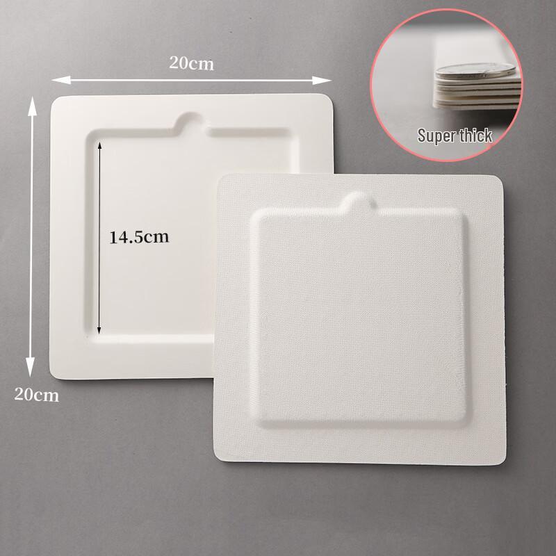 Yuzhuxun Disposable Square Paper Cake Plates