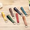 Vintage Leather Buckle USB Lanyard Keychain - Unisex Retro Jewelry Gift