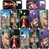 Phone Case for Samsung Galaxy S24 S23 iPhone 15 14 Xiaomi Redmi Note 13 12 11 8 10 9 Pro Max X XR OPPO A15 Huawei Roronoa Zoro Cartoon Luffy One Piece