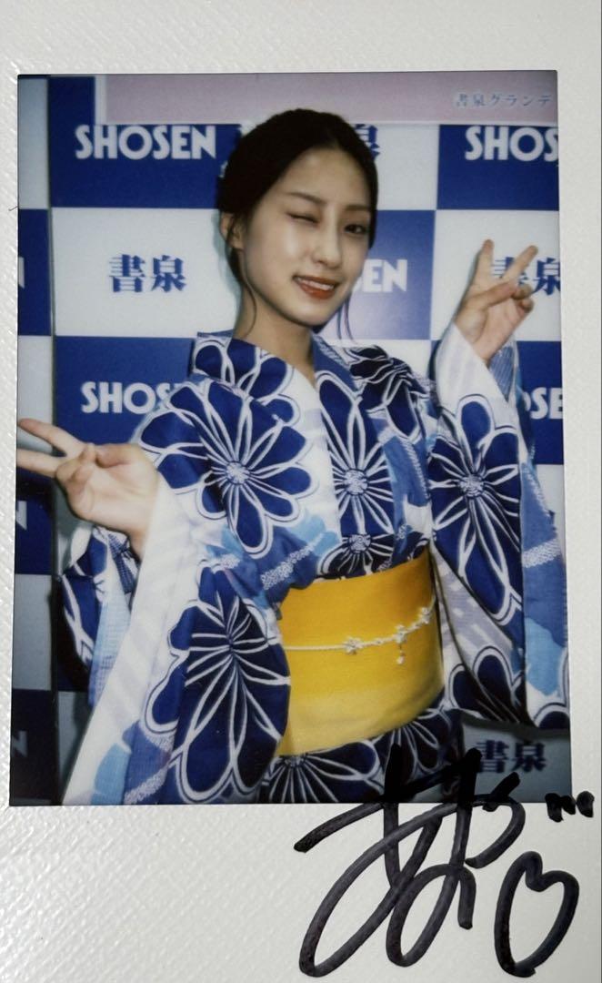 

[Б/У] Аяно Сумида Том 3 Коллекционная карточка Фото с автографом Инстакс