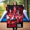 The Sci-fi Game Resident Evil Features the Umbrella Corporation Blanket a Soft Home Furnishing Nap Decoration a Warm Sherpa Blanket for All Seasons U1