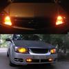 2pcs Car T10 12V LED Signal Light Orange Amber Light Position Parking City Lights Dome Lights 6