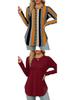 Autumn Women's Solid Long Sleeve Round Neck Loose Casual Top