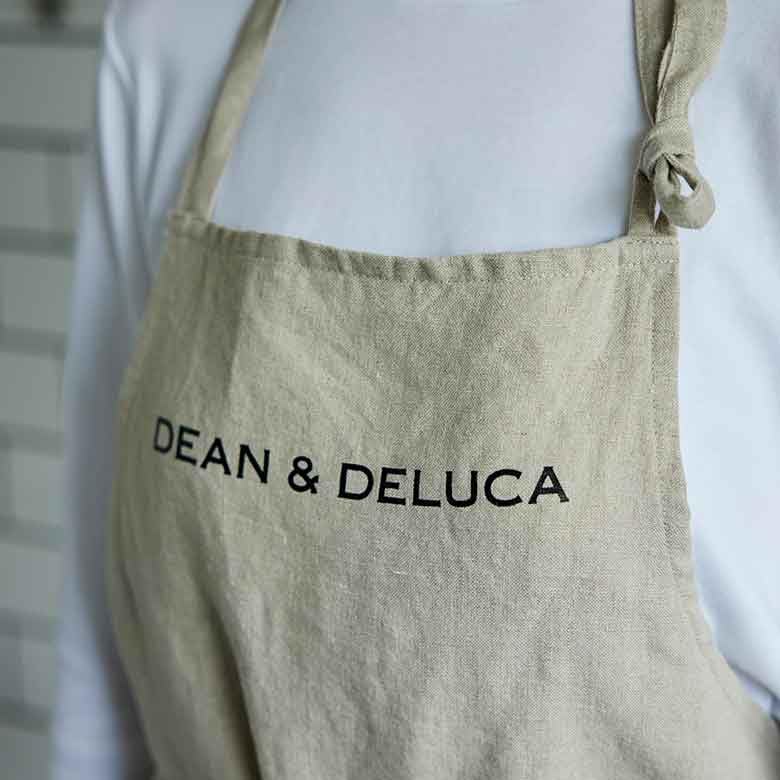 Linen Apron and Tea Towel Gift [Dean & Deluca]