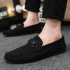 Men's Lightweight Casual Formal Loafers - Soft Bottom Low-Top Driving Shoes for Wedding, Work, or Fashion