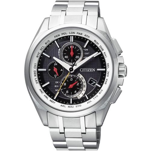 

Citizen Attesa Eco-Drive Radio-Controlled Watch, Sunwolves Rugby Collaboration Model, Direct Flight, AT8040-57F, Men s, with Special Limited Edition B