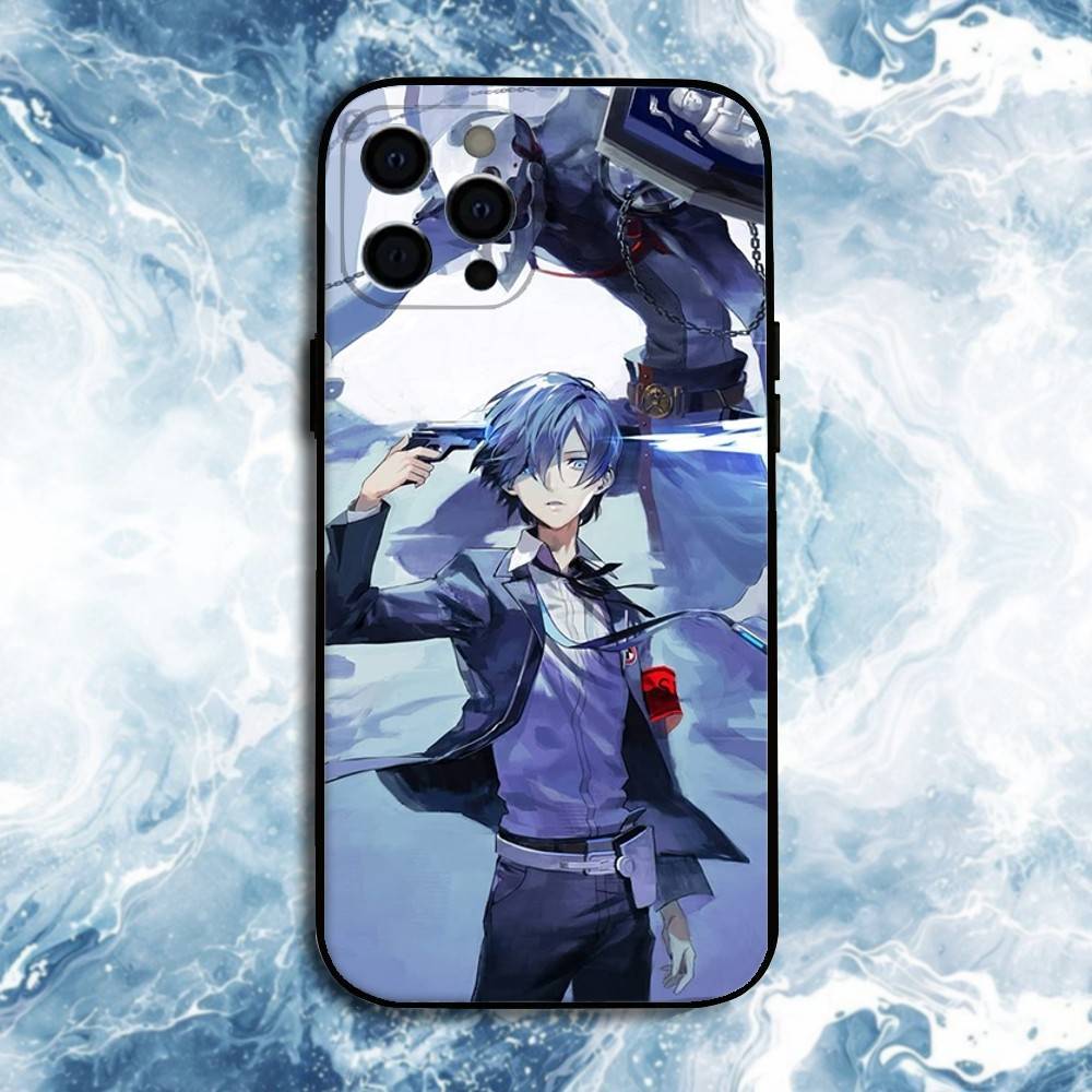 

Cool Game P-Persona 3R-Reload Phone Case For iPhone17,16,15,14,13,12,11 Plus,Pro Max, Soft Silicone Black Cover iPhone15promax