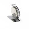 Portable Round Steel Freezer Dial Kitchen Stainless Refrigerator Thermometer
