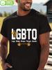 Unisexs LGBTQ Gym TShirt with Funny Muscle Legs Biceps Triceps Quads Design Black Workout Shirt Breathable Stretch Fabric Suitable for Gay