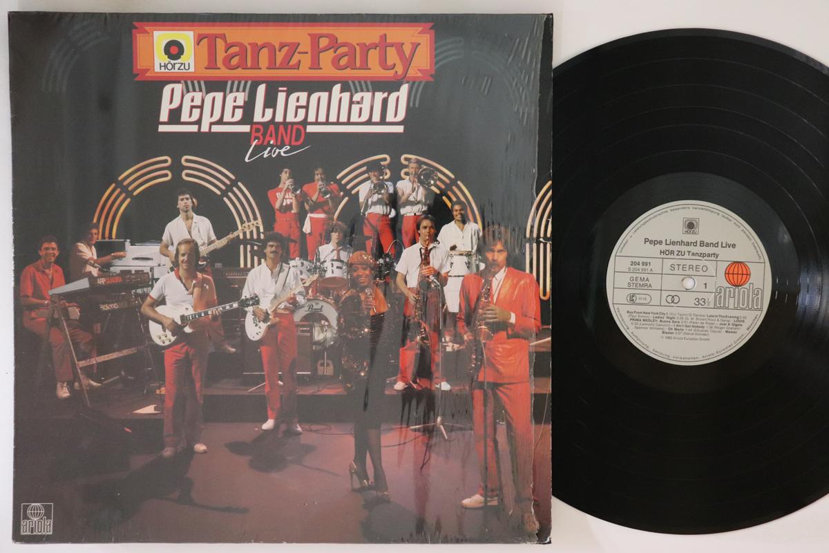

LP Record PEPE LIENHARD BAND Hor Zu Tanzparty 204991 ARIOLA 1982 Europe Jazz Used