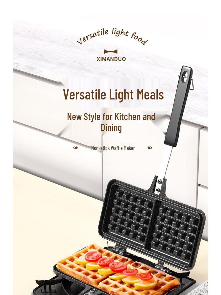 Non-Stick Waffle Mold & Baking Tray - DIY Breakfast & Pastry Maker