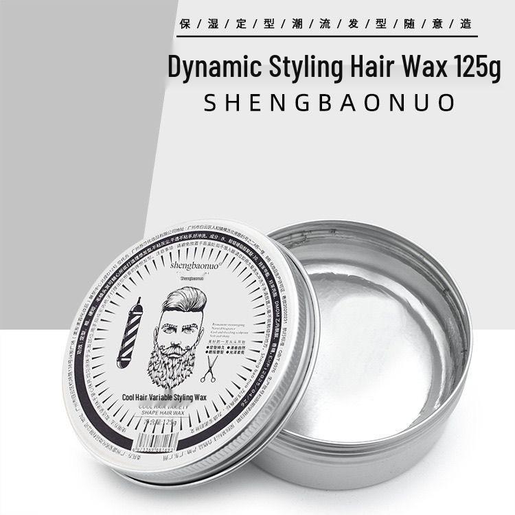 Men's Hair Clay: Light Fragrance, Natural, Fluffy, Long-Lasting Matte Styling with Moisturizing Gel & Hot Oil Treatment.