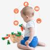 Goryeobaby Children's Sensory Radish Pull Game - Educational Carrot Building Blocks for Kindergarten