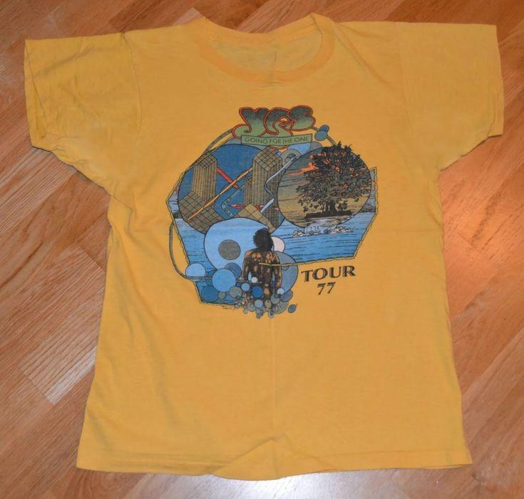 Yes Band Going For The One Shirt Classic Yellow Unisex S-5XL 1R339