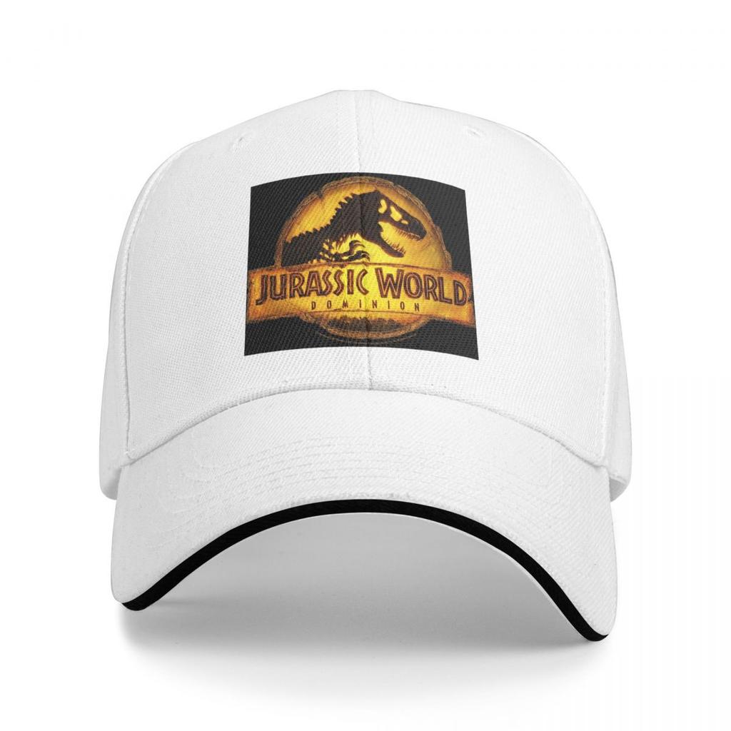 Jurassic World Rebirth Logo Dinosaurs Film Baseball Caps Snapback Baseball Hats Breathable Casual Casquette for Men And Women