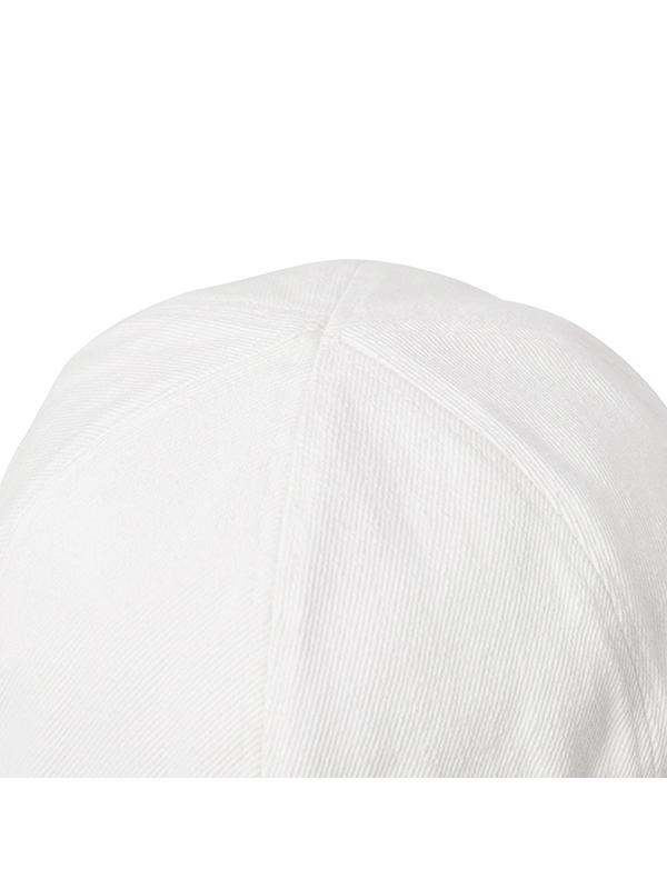 KIRSH Cherry Stitch Drop Bucket Hat [White]