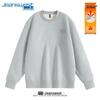 Jeanswest Men's Loose Fit Fleece Lined Crewneck Sweatshirt