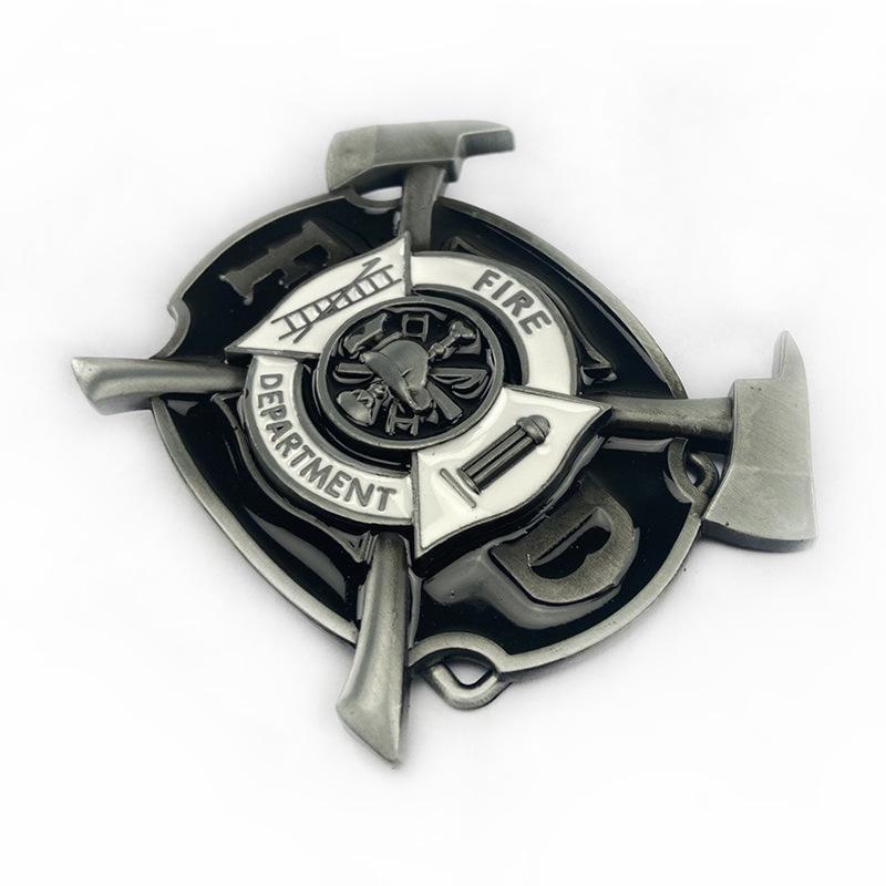 Trendy Fire Department Alloy Belt Buckle