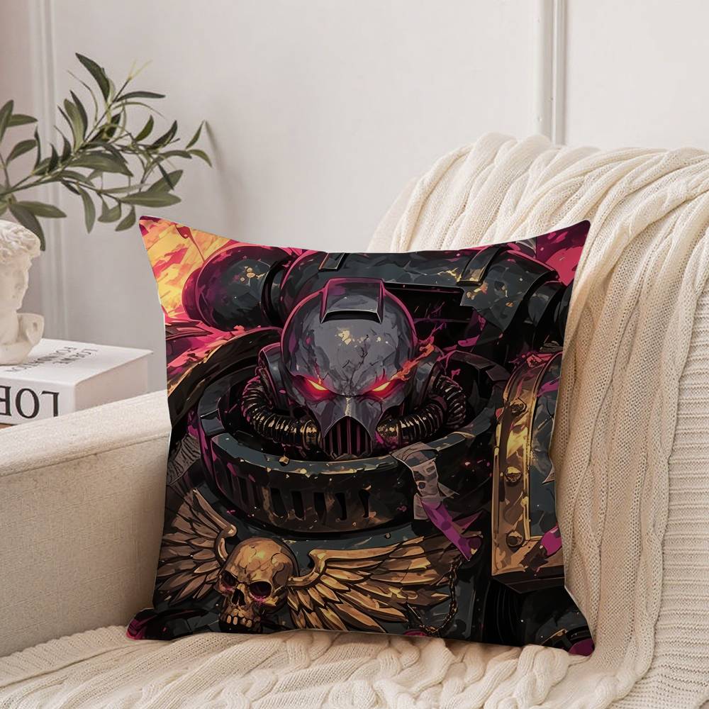 HOT Games W-WarhammerS Pillow Case Home Decor Throw For Sofa Bed Car Room Decor Gift Idea