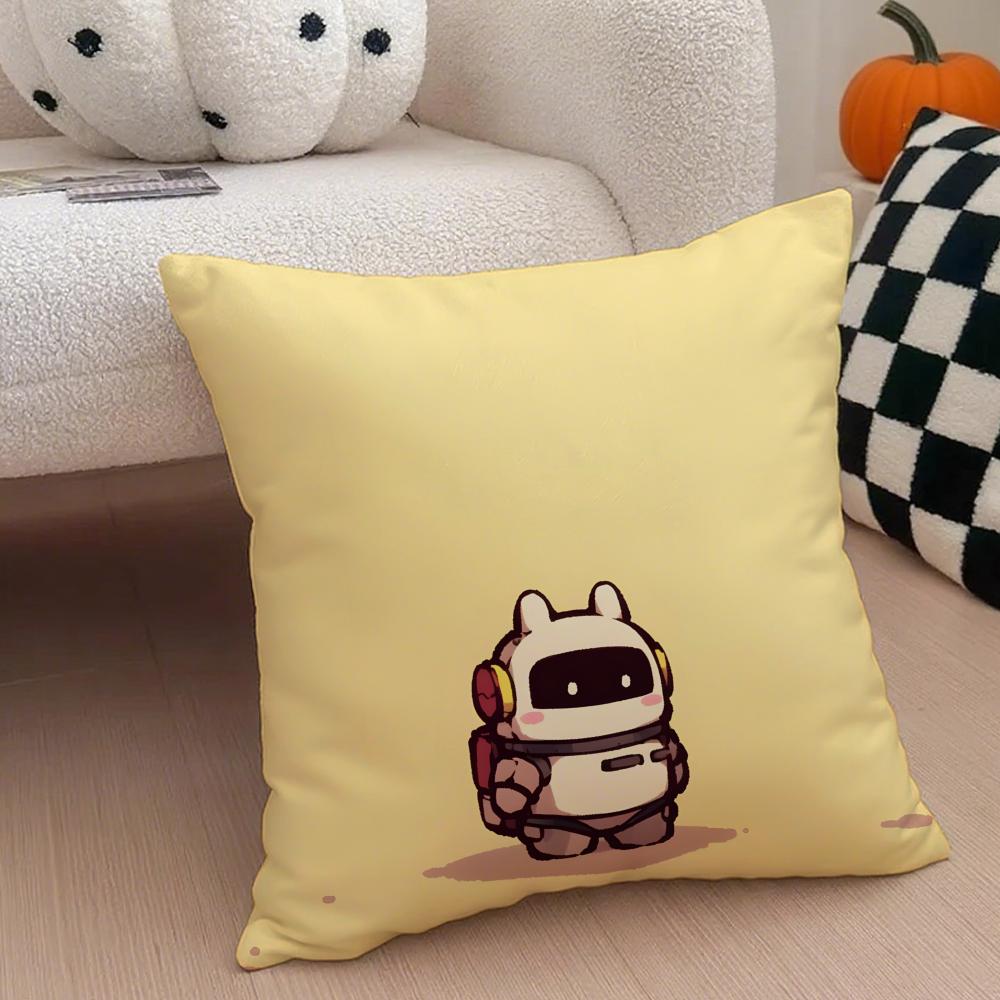 Cute Rabbit Dresses In Different Cushion Cover Throw Pillow Cover Hidden Button Durable Polyester Chair Cushion
