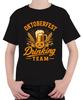 Oktoberfest Drinking Team Beer Pretzel Bavaria Oktoberfest Lederhosen JGA Kids T-Shirt