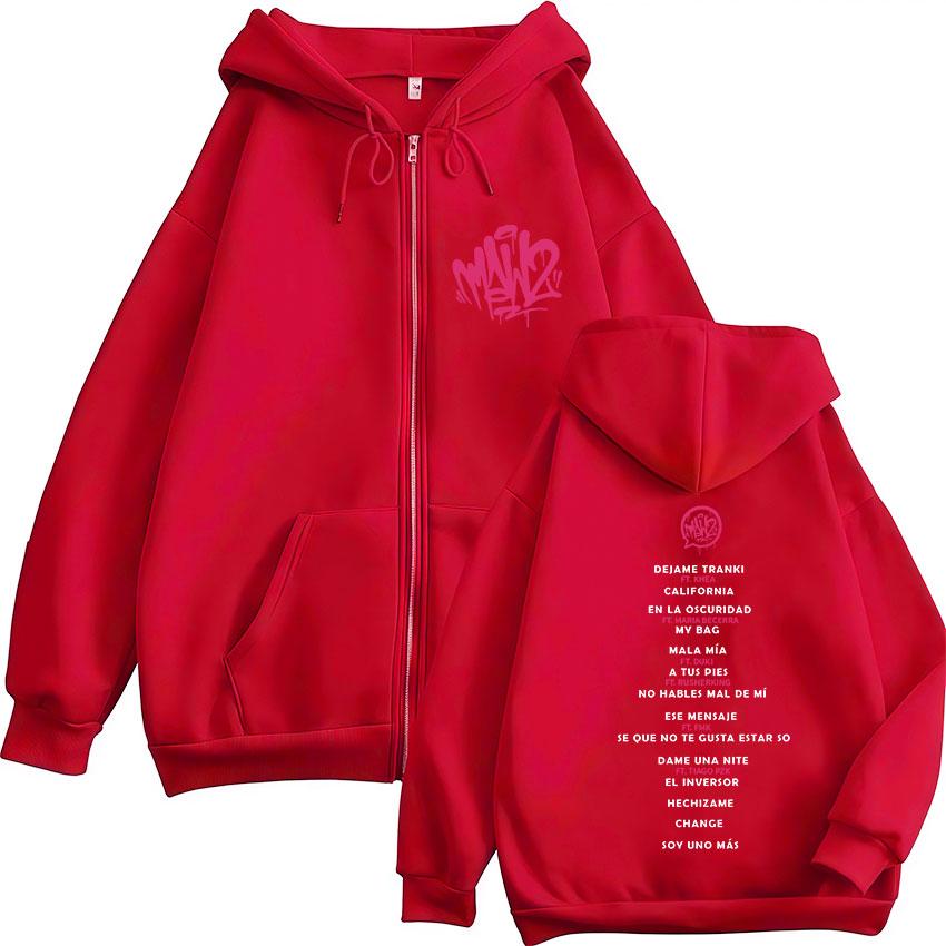 Rapper Lit Killah Tour Album Felpa con Zip da Uomo Larga Casual Oversize Felpa Hip Hop Gotica Giacca con Manica Lunga Felpa con Cappuccio