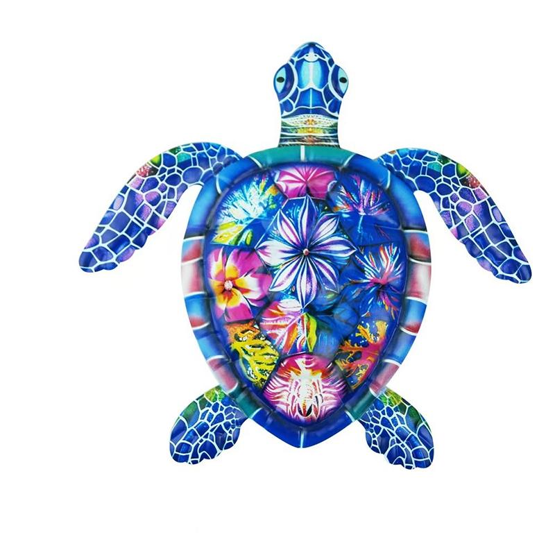 Metal Turtle Wall Decor 3D Sea Turtle Wall Art Sculpture for Garden Fence Patio Yard Lawn Bedroom Living Room Home Decoration
