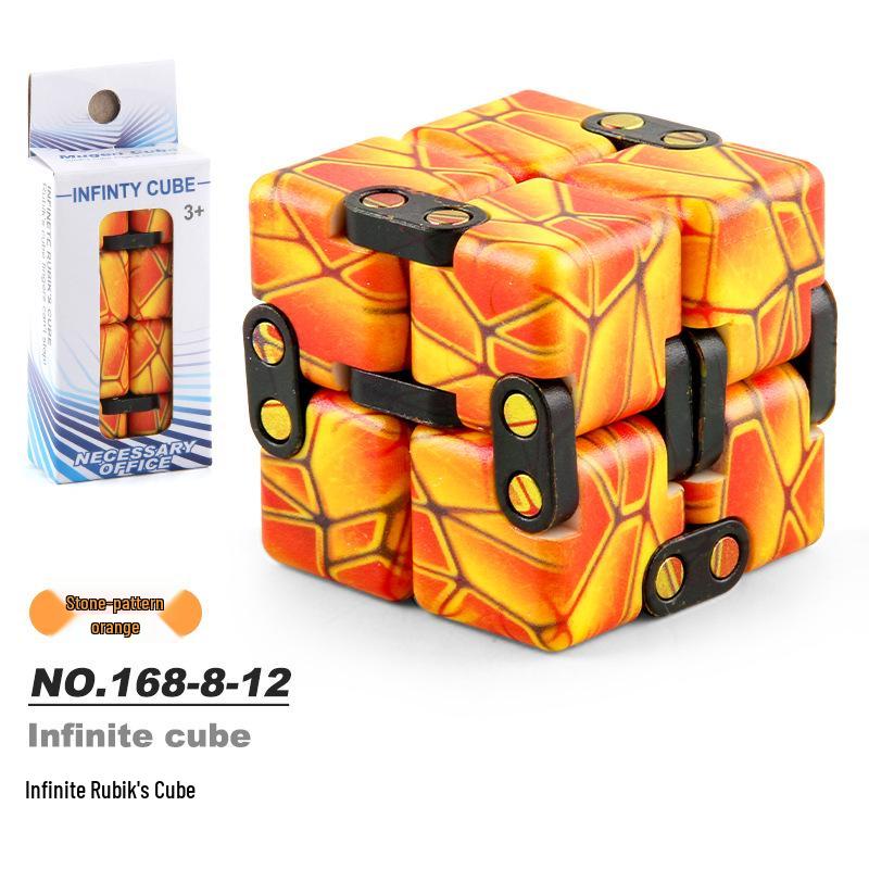 

Бесконечный куб: Двухслойная переменная игрушка-непоседа для когнитивного развития