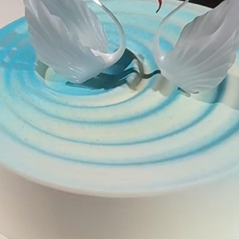 Round Silicone Cake Pan With Frosts Resistance Textured For Professional Baking And Dessert Presentation Kitchen Tool