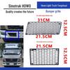 HOWO Light Truck Front Bumper Decorative Ventilation Grille Mesh (Plastic) LG1642240205