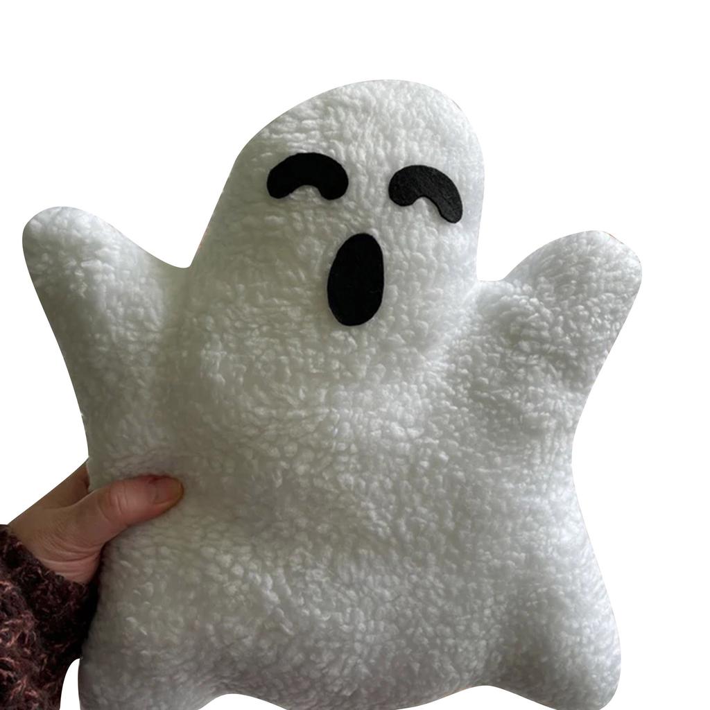 Cute Short Plush Ghost Throw Pillow For Home Sofa Chair Decor Friends Gift 20/30/40CM