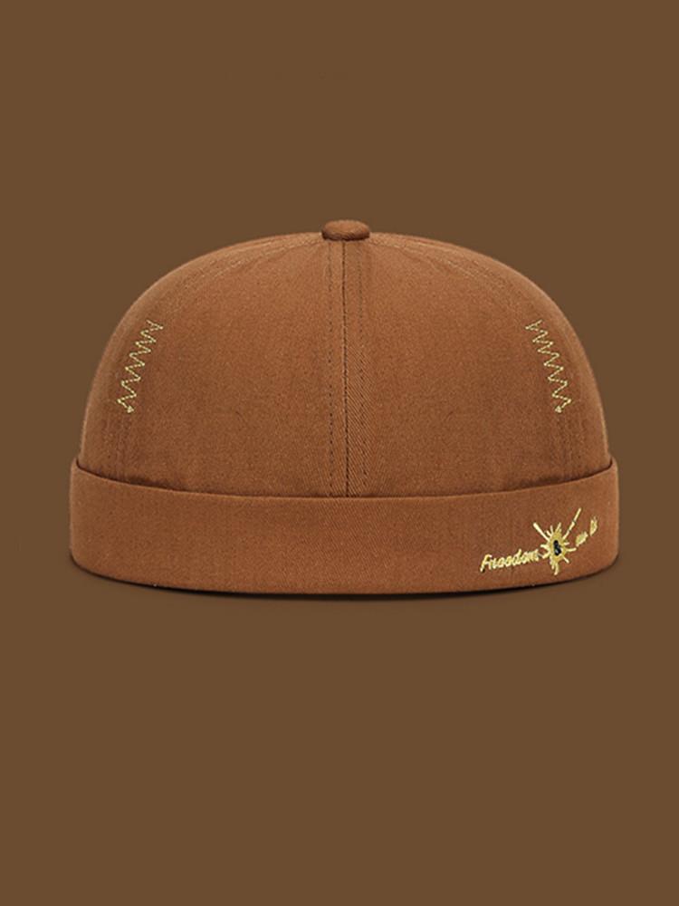 Personalized Letter Embroidery Farmer Hat - Unisex, Versatile, Trendy Hip-Hop Cap