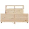 Vidaxl Bed Frame Without Mattress, 120X190 Cm, Solid Pine Wood