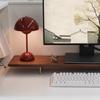 Wooden Monitor Stand Modern Elevated Desktop Storage Pad Multifunctional Luxury Side Table Bedroom Computer Tables Furniture