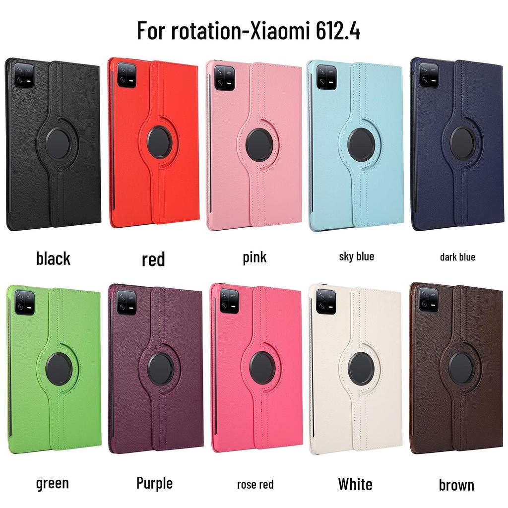 Samsung Galaxy Tab S6 Lite 10.4-inch Rotating Protective Case with Horizontal and Vertical Stand