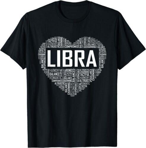 NEW LIMITED Libra Zodiac Traits Horoscope Astrology Sign Gift Heart T-Shirt S разноцветный
