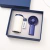 Customizable Coffee Cup and Fan Gift Set