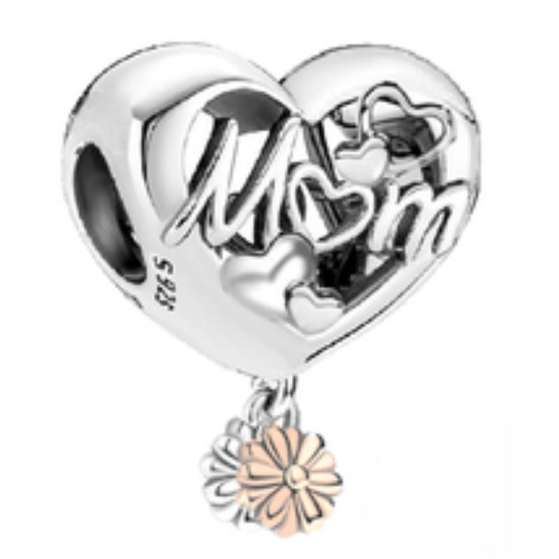 100% Copper Colorful Rubik'S Cube Butterfly Cat Peacock Daisy Charm Beads Fit Original Bracelet Diy Jewelry