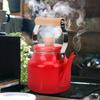 1.5L Enamel Water Kettle Heating Teakettle Stovetop Boiling Coffee Tea Pot For Induction Cooker Gas Stove Kitchen Tools