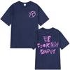 Rock Singer Yungblud Be Fookin Happy T Shirt Summer Casual 100_ Cotton T-shirts Men Women Hip Hop Fashion Tee Shirt Oversize