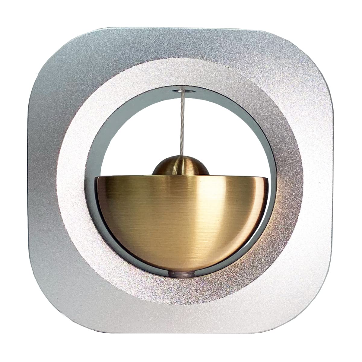 

Dopamine Arts Non-Electric Magnetic Door Bell, Metal Door Bell On/Off, Unique Decoration for Entrance Doors/Front Doors/Refrigerator Doors, Perfect Gi