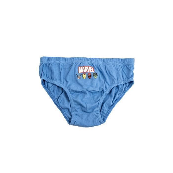Set lenjerie intimă - Marvel - Băiat - 3 piese - 100% bumbac - Modele vibrante