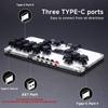 16Keys Gaming Keypad All Button Leverless Controller Arcade Stick for PC with Light Display