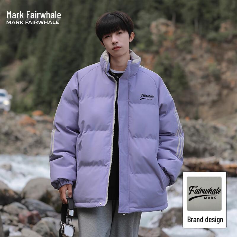 Mark Fairwhale Men's Stand Collar Padded Jacket