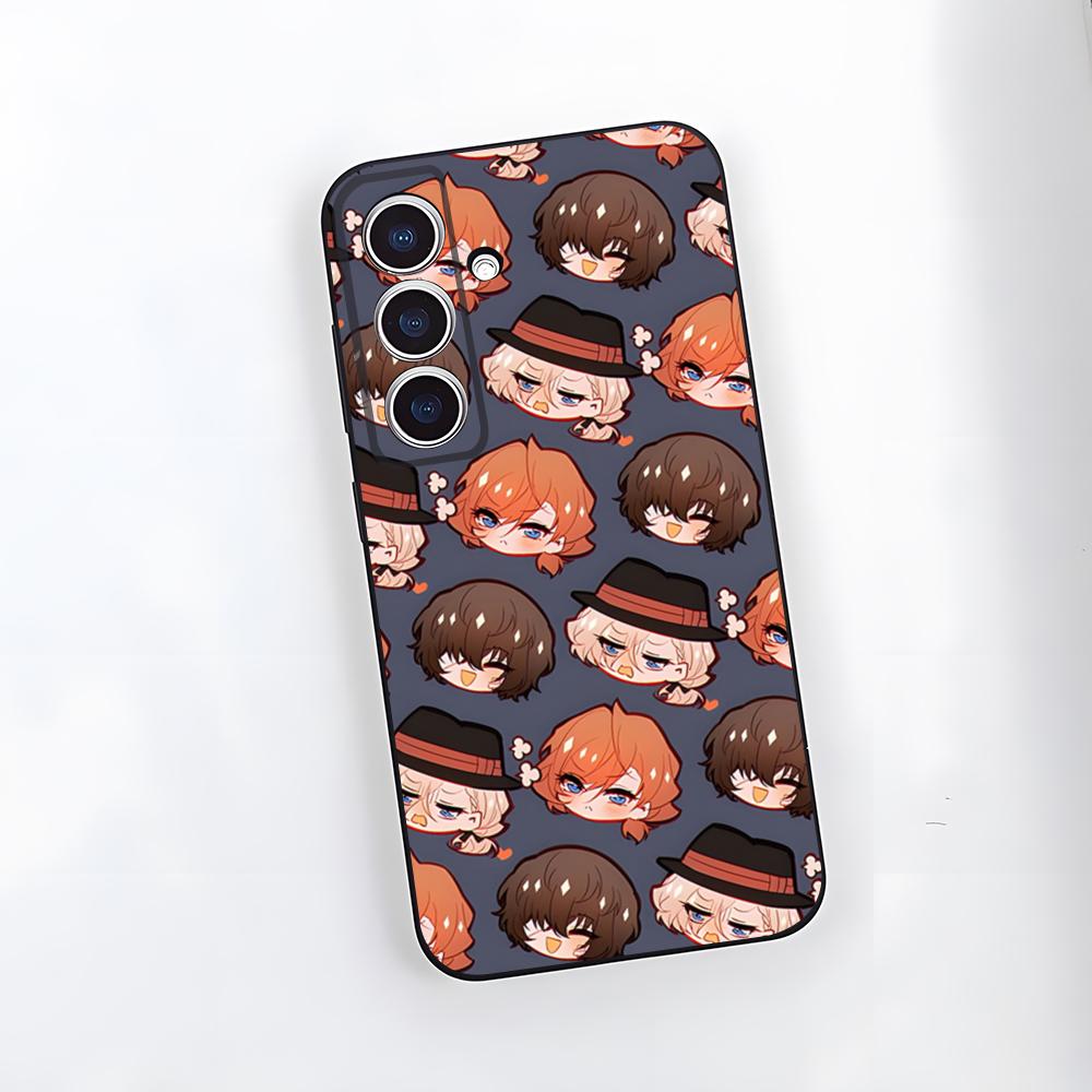 

B-Bungo Stray Dogs Phone Case For Samsung S25 Plus S20 S20 Plus S22 Ultra S23 FE S21 Plus S21 Ultra Soft Cover Samsung S25 Plus