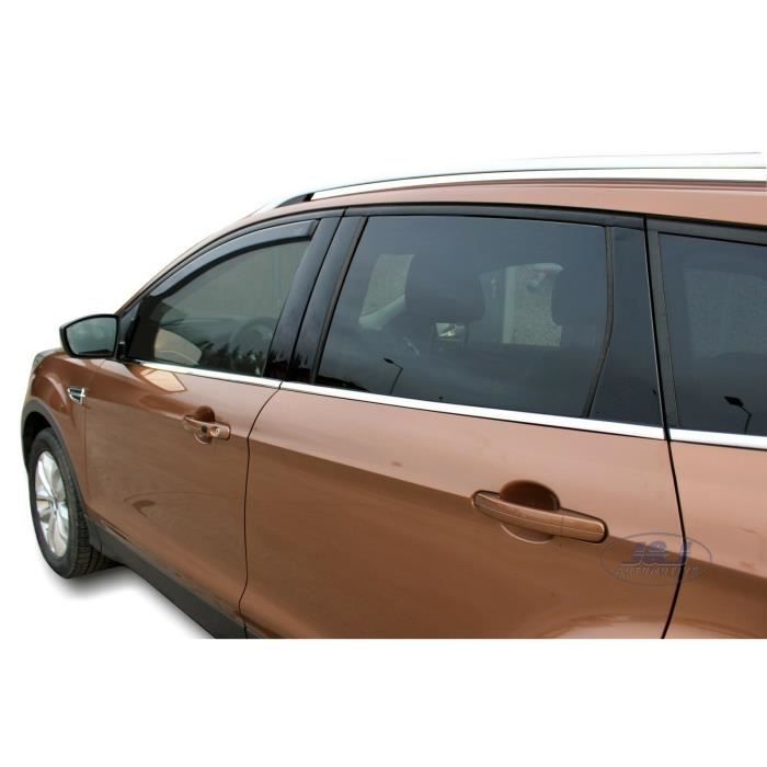 J&J AUTOMOTIVE | Heko Deflecteurs d'air Déflecteurs de Vent Pour Ford Kuga 2013-2019