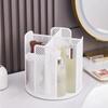 Rotatable Plastic Cup Storage Organizer 360 Degree Dispenser 4 Compartment Cups And Lids Holder Detachable Desktop Coffee Cup Dispenser