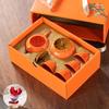 Persimmon Prosperity Tea Set Gift Box