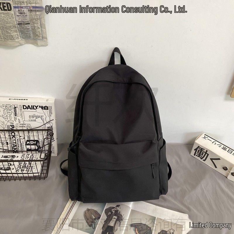 Large Capacity Japanese Style Canvas Backpack for Women - College & Casual Use