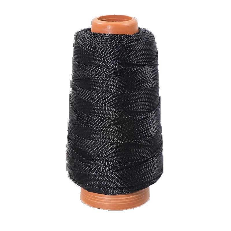 Nylon thread high-strength thin thread making repair shoes leather wear-resistant clothes kite black and white brown tire thread binding